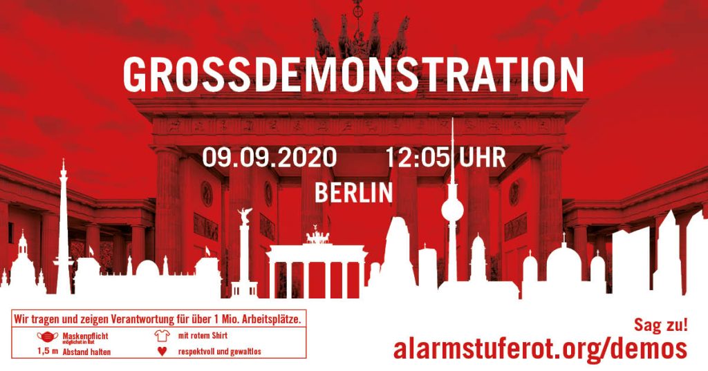 Großdemonstration Berlin